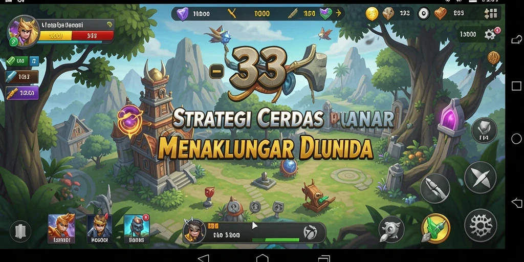 Gameplay 33L yang intens dan penuh strategi.