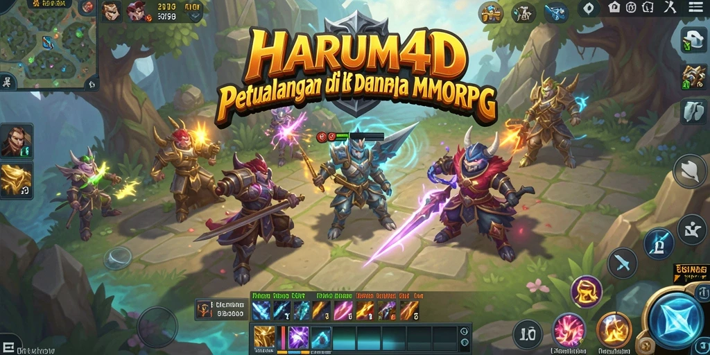 Tampilan gameplay epik di HARUM4D dengan petualangan yang tak terlupakan.