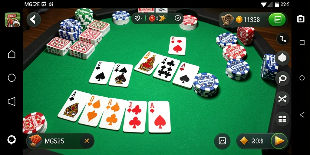 Tampilan gameplay MG525 yang seru dan kompetitif.